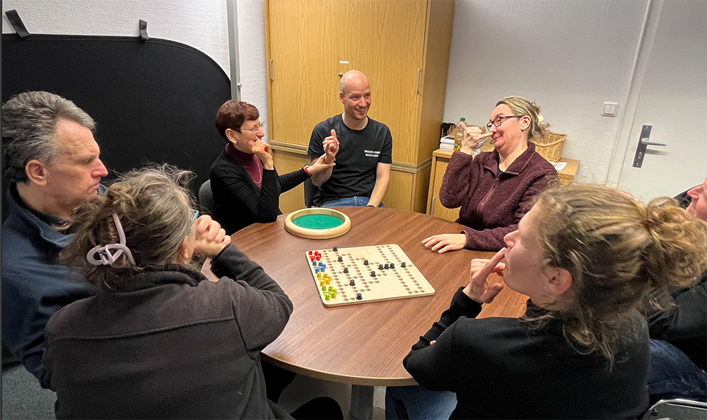 Spieltreff in geselliger Runde